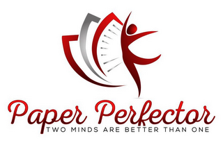 PAPER PERFECTOR TWO MINDS ARE BETTER THAN ONE logo