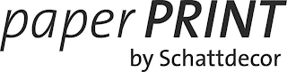 PAPER PRINT BY SCHATTDECOR logo