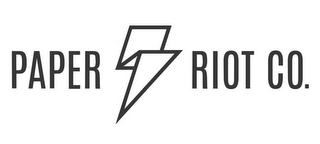 PAPER RIOT CO. logo