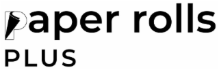 PAPER ROLLS PLUS logo