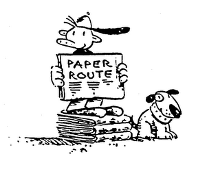 PAPER ROUTE logo