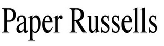 PAPER RUSSELLS logo