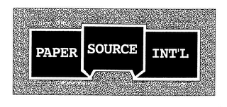 PAPER SOURCE INT'L logo