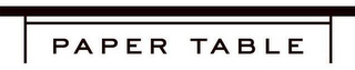 PAPER TABLE logo