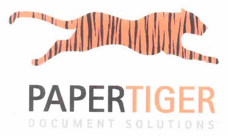 PAPER TIGER DOCUMENT SOLUTIONS logo