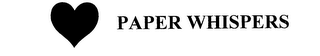 PAPER WHISPERS logo