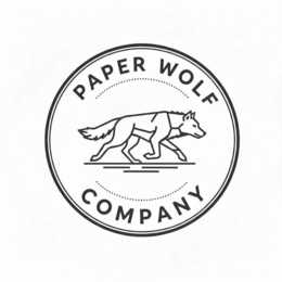 PAPER WOLF COMPANY logo