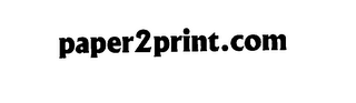 PAPER2PRINT.COM logo