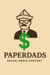 $ PAPERDADS SOCIAL MEDIA CONTENT logo