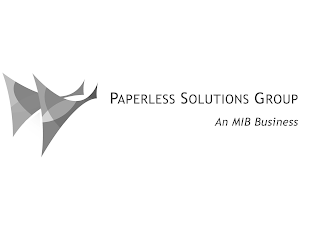 PAPERLESS SOLUTIONS GROUP AN MIB BUSINESS logo
