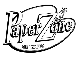 PAPERZONE GET INSPIRED! logo