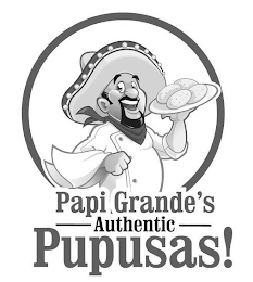 PAPI GRANDE'S AUTHENTIC PUPUSAS! logo