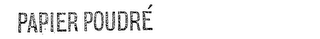 PAPIER POUDRE logo