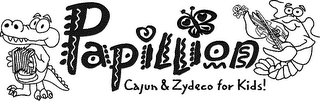 PAPILLION CAJUN & ZYDECO FOR KIDS! logo