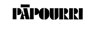 PAPOURRI logo
