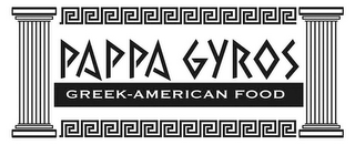 PAPPA GYROS GREEK-AMERICAN FOOD logo