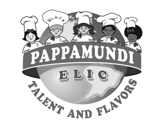 PAPPAMUNDI TALENT AND FLAVORS ELIC logo
