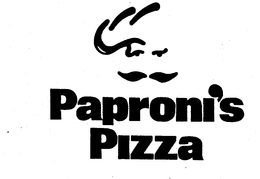 PAPRONI'S PIZZA logo