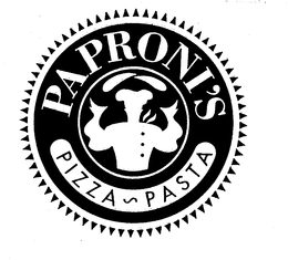 PAPRONI'S PIZZA PASTA logo