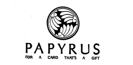 PAPYRUS FOR A CARD THAT'S A GIFT logo