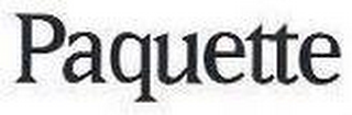 PAQUETTE logo