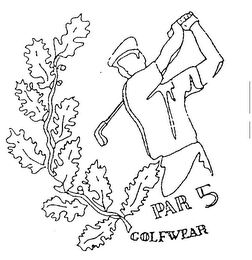 PAR 5 GOLFWEAR logo
