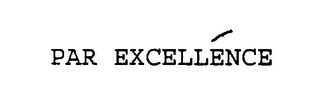 PAR EXCELLENCE logo