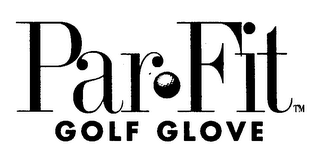 PAR-FIT GOLF GLOVE logo