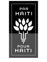 PAR HAITI POUR HAITI logo