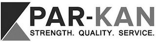 PAR-KAN STRENGTH. QUALITY. SERVICE. logo