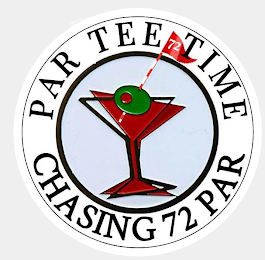 PAR TEE TIME CHASING 72 PAR logo