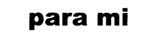 PARA MI logo