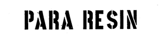 PARA-RESIN logo