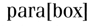 PARA[BOX] logo