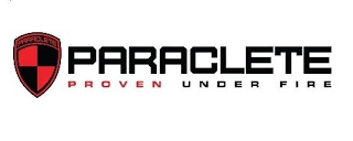 PARACLETE PARACLETE PROVEN UNDER FIRE logo