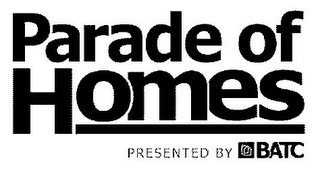 PARADE OF HOMES PRESENTED BY BATC logo