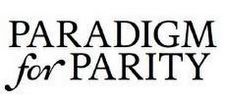 PARADIGM FOR PARITY logo