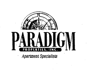 PARADIGM PROPERTIES, INC. APARTMENT SPECIALISTS logo