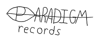 PARADIGM RECORDS logo
