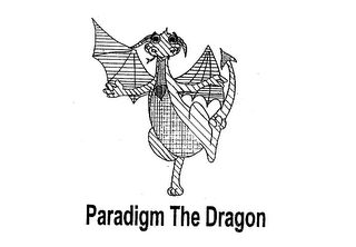PARADIGM THE DRAGON logo