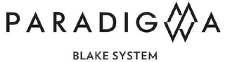 PARADIGMA BLAKE SYSTEM logo
