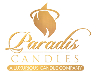 PARADIS CANDLES  A LUXURIOUS CANDLE COMPANY logo