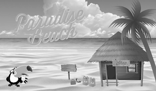 PARADISE BEACH SHOP P.B. logo