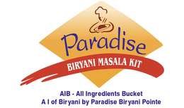 PARADISE BIRYANI MASALA KIT AIB - ALL INGREDIENTS BUCKET A I OF BIRYANI BY PARADISE BIRYANI POINTE logo