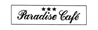 PARADISE CAFE logo