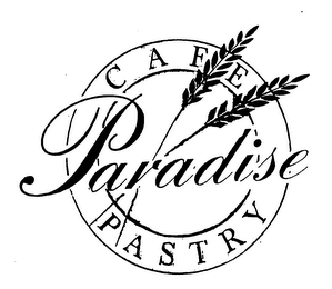 PARADISE CAFE PASTRY logo