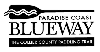PARADISE COAST BLUEWAY THE COLLIER COUNTY PADDLING TRAIL logo