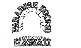 PARADISE FOUND HAWAII logo