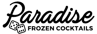 PARADISE FROZEN COCKTAILS logo