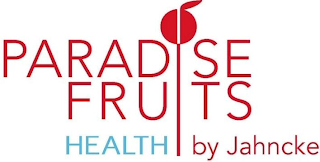 PARADISE FRUITS HEALTH BY JAHNCKE logo